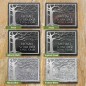 Grabplatte matt satiniert, mit Baum und Schrift aus Aluminium | Modell 51 Grabplatte matt satiniert, mit Baum und Schrift aus Aluminium | Modell 51
